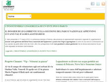 Tablet Screenshot of legambientepotenza.it
